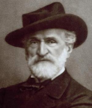 Ritratto di Giuseppe Verdi. Autore Giacomo Brogi.