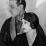 Rodolfo Valentino posa con la sua seconda moglie, 1924 Natacha Rambova