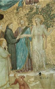 “Parente di Giotto” (attribuito), Sposalizio di san Francesco