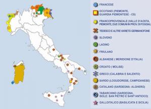 Le minoranze linguistiche in Italia