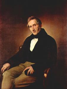 F. Hayez, Ritratto di Alessandro Manzoni, 1841. Fonte: Wikimedia Commons 