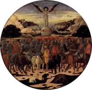 Giovanni di Ser Giovanni, detto lo Scheggia, "Trionfo della fama", 1448