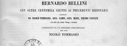 Dizionario della lingua italiana, Tommaseo-Bellini