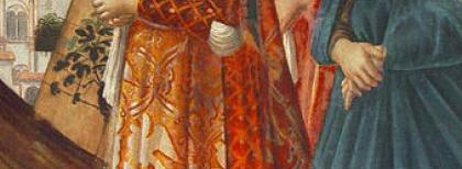Domenico Ghirlandaio  (1449–1494) Giovanna Tornabuoni e la nutrice