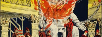 Un poster del film "Cabiria". Autore: N. Morgello, 1914. Fonte: www.loc.gov