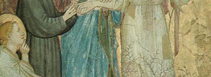 “Parente di Giotto” (attribuito), Sposalizio di san Francesco