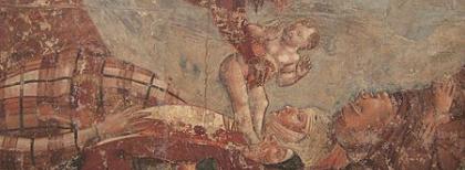 B. Buffalmacco, "Trionfo della morte", dettaglio, 1355. Fonte: Wikimedia Commons