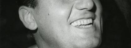 Alberto Sordi. Foto Bernardi, Venezia, 1961. Fonte: ASAC-La Biennale di Venezia