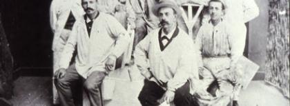 Chamonix, 1900: decoratori biellesi, "Famiglia Grupallo", Fototeca della Fondazi