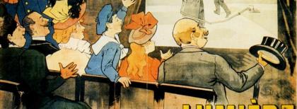 Manifesto del Cinématographe Lumière. Fonte: INDIRE-DIA, Olycom spa