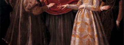 Jacopo Chimenti, "Nozze di Caterina de' Medici con Enrico II di Francia", 1600