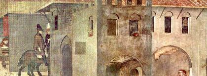 Ambrogio Lorenzetti, Allegoria del Buon Governo, 1337-40, Palazzo Pubblico, Sien
