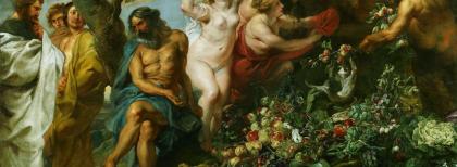 Rubens e Snyder, "Pitagora sostenitore del Vegetarianismo", XVII sec.