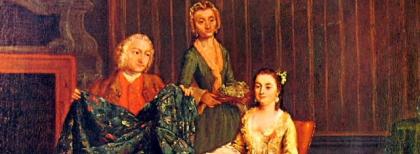 Pietro Longhi, il sarto, 1741 ca, Venezia, Galleria dell'Accademia