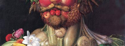 Giuseppe Arcimboldo, "Ritratto di Rodolfo II in veste di Vertunno", 1591