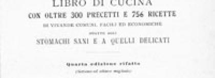 Giulia Ferraris Tamburini, "Come posso mangiar bene?", Milano, Hoepli, 1913