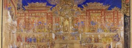 Turandot - Bozzetto di Galileo Chini