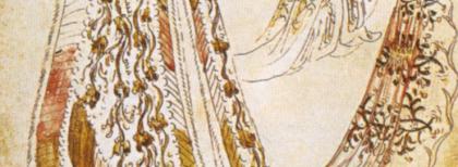 Pisanello, "Tra dame", 1433-1438 circa, Musée Bonnat, Bayonne. 
