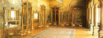 Particolari della Sala Basile di Villa Igiea, Palermo. Fonte: thule-italia.com