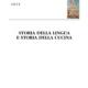 Copertina del volume "Storia della lingua e storia della cucina", 2009