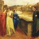 Henry Holiday (1839-1927), Dante incontra Beatrice al ponte Santa Trinita