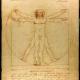 Leonardo da Vinci, "Uomo vitruviano", 1490 circa