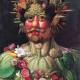 Giuseppe Arcimboldo, "Ritratto di Rodolfo II in veste di Vertunno", 1591
