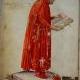 Raffigurazione di Boccaccio - Manoscritto del XV secolo