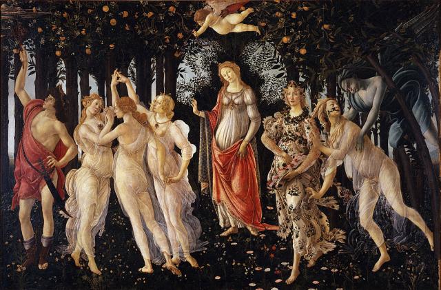 La "Primavera" di Botticelli