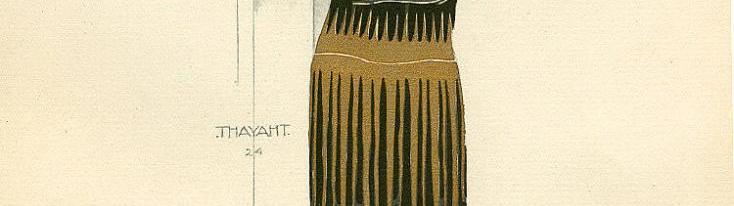Figurino di Thayaht per Madeleine Vionnet, 1924