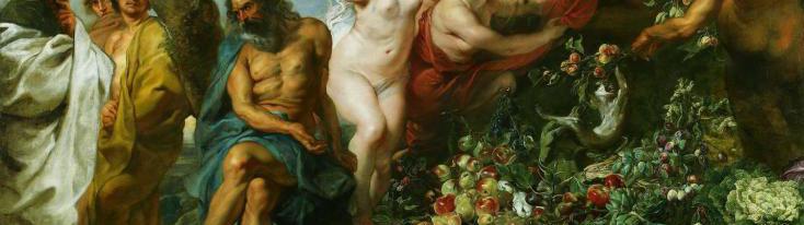 Rubens e Snyders, "Pitagora sostenitore del Vegetarianismo", XVII sec.
