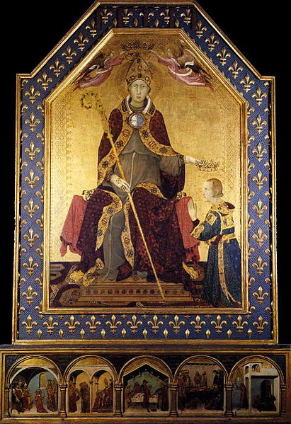 Simone Martini, "San Ludovico di Tolosa", 1317 circa