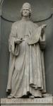 Statua di Leon Battista Alberti