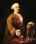 Alessandro Longhi, ritratto di Carlo Goldoni, XVIII sec.