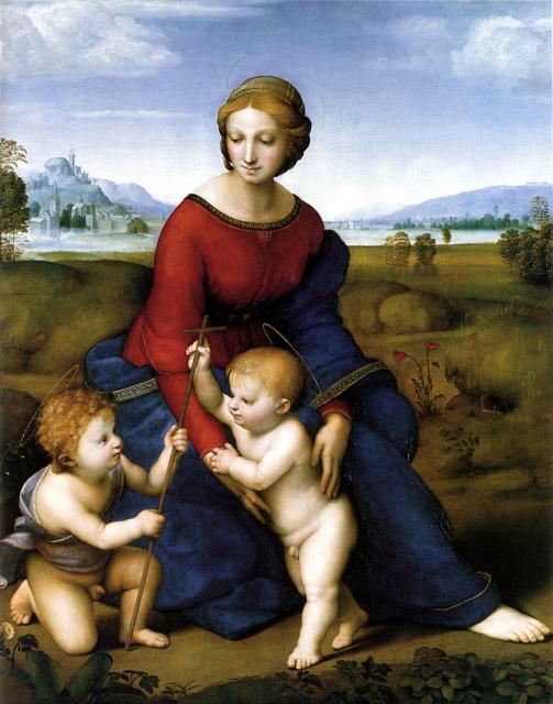 Raffaello, "Madonna del Belvedere", 1506