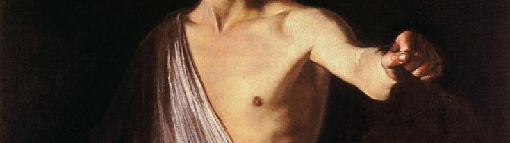 Caravaggio, "David con la testa di Golia", 1610