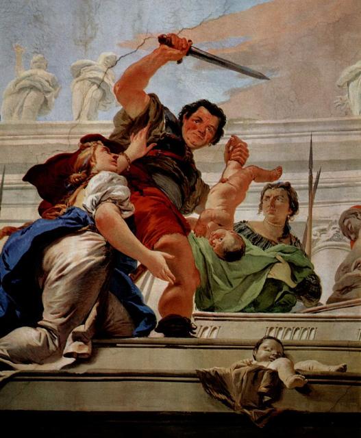 Tiepolo, "Il giudizio di Salomone", 1729-30