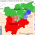 Mappa dei gruppi linguistici in Trentino Alto Adige