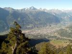 Panoramica della città di Aosta