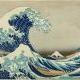 K. Hokusai," La grande onda di Kanagawa", 1829-32