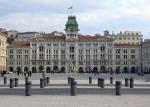 Il palazzo comunale di Trieste in Piazza Unità d'Italia