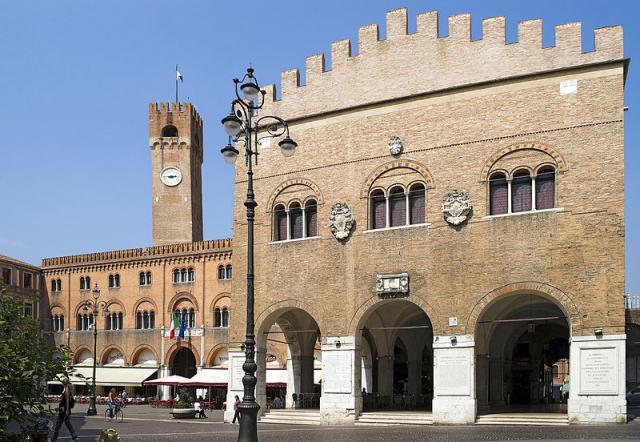 Treviso: Piazza dei Signori e Palazzo dei Trecento