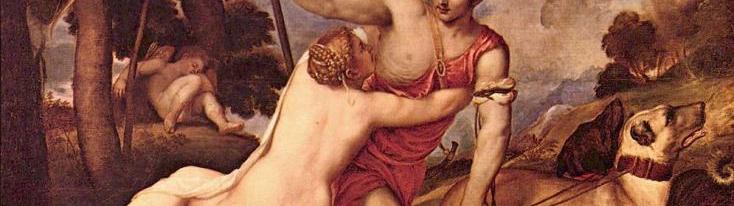 Tiziano, "Venere e Adone", 1553