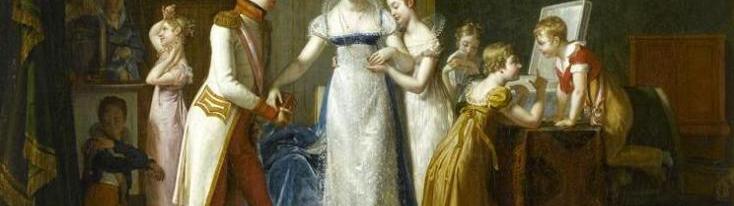 L'addio di Maria Luisa d'Asburgo-Lorena alla sua famiglia
