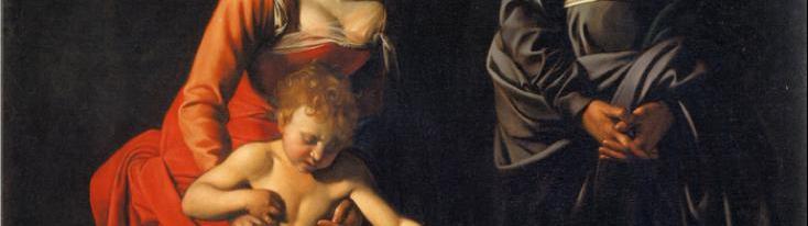 Caravaggio, "Madonna dei Palafrenieri", 1605