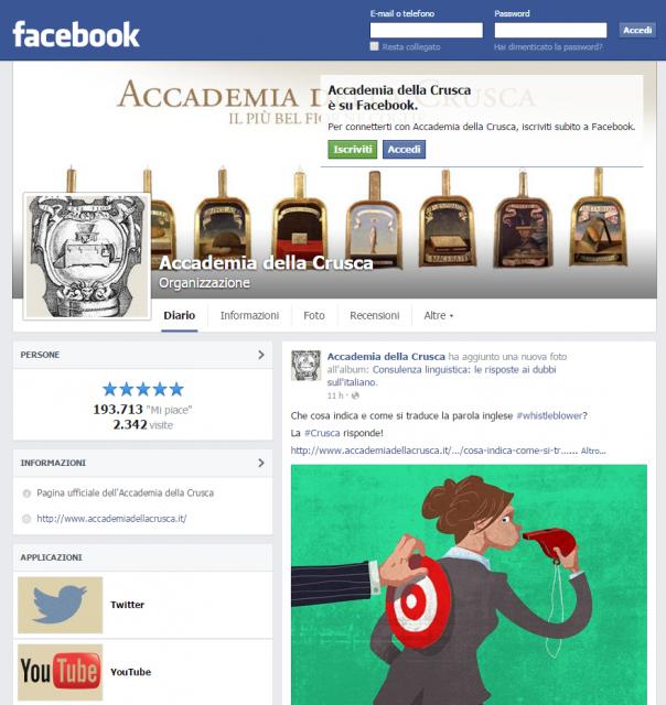 Il social network: Facebook Il social network: Facebook