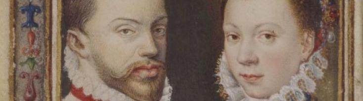 Filippo II di Spagna ed Elisabetta di Valois