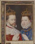 Filippo II di Spagna ed Elisabetta di Valois