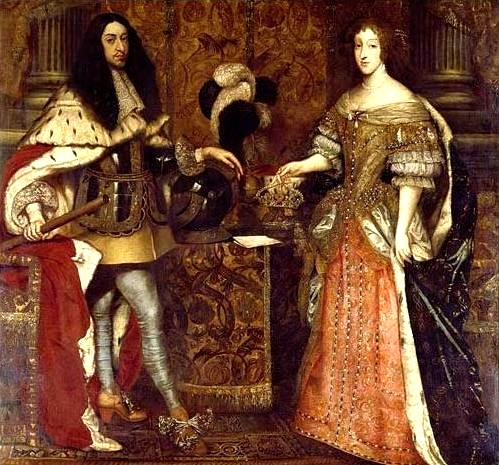 Ferdinando Maria di Baviera ed Enrichetta Adelaide di Savoia, 1666