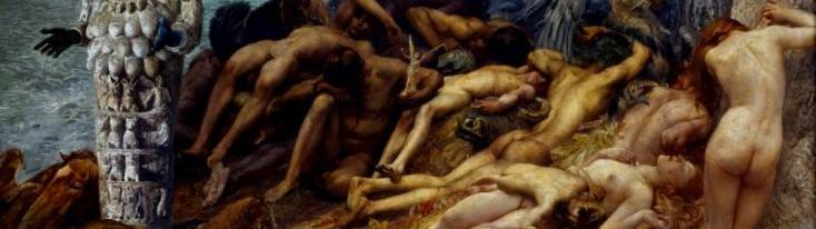 Giulio Aristide Sartorio, "Diana di Efeso e gli schiavi", 1895-1899